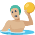 🤽🏼 person playing water polo: medium-light skin tone display on Facebook